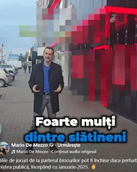 Foto Un bloc din Slatina, înconjurat de păcănele: locatarii nu mai dorm noaptea, iar promisiunile primarului au rămas doar pe hârtie (VIDEO)