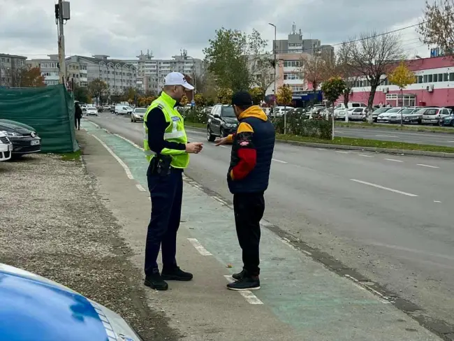 Foto Sancţiuni aplicate pietonilor de către poliţiştii rutieri olteni