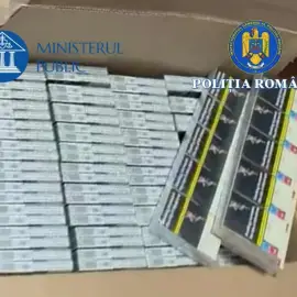 Foto VIDEO. Percheziţii în Olt, la două persoane care făceau contrabandă cu ţigări