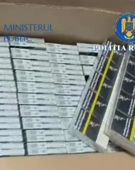 Foto VIDEO. Percheziţii în Olt, la două persoane care făceau contrabandă cu ţigări