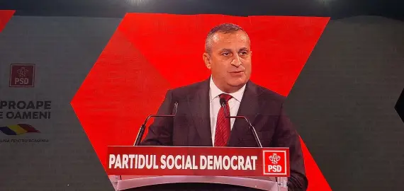 Foto Marius Oprescu, prim-vicepreşedinte PSD, la congresul partidului: „România are nevoie de investiții, nu de austeritate” FOTO