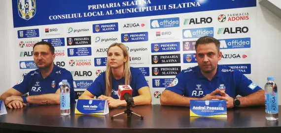 Foto CSM Slatina, în faţa a două deplasări dificile. Andrei Popescu, despre o clasare pe loc de Cupele Europene: „Este prematur să vorbim despre aşa ceva”