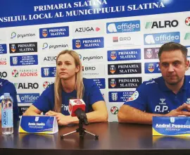 Foto CSM Slatina, în faţa a două deplasări dificile. Andrei Popescu, despre o clasare pe loc de Cupele Europene: „Este prematur să vorbim despre aşa ceva”