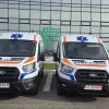 Foto Două ambulanțe noi, donate de ALRO Spitalului Județean de Urgență Slatina