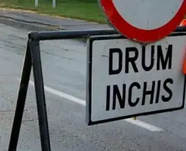 Foto Restricții temporare de circulație pe DJ 642 în Scărișoara din cauza lucrărilor la carosabil
