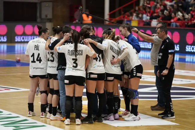 Foto CSM Slatina, remiză în deplasarea de la SCM Râmnicu Vâlcea