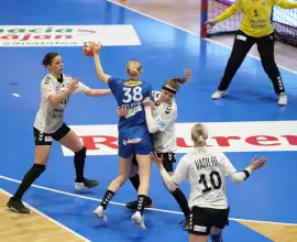 Foto CSM Slatina, remiză în deplasarea de la SCM Râmnicu Vâlcea