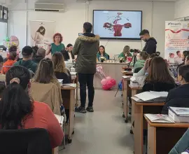 Foto Școala mamei, un nou pas pentru viitorii părinți din Slatina. Prima ediție la Spitalul Județean de Urgență