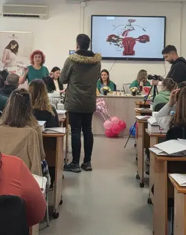 Foto Școala mamei, un nou pas pentru viitorii părinți din Slatina. Prima ediție la Spitalul Județean de Urgență