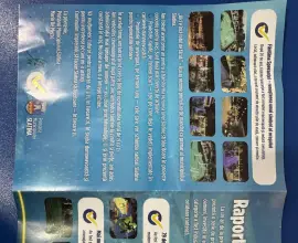 Foto „Realizările” lui De Mezzo, promovate prin 37.000 de pliante plătite din bani publici şi tipărite de o firmă cu un singur angajat