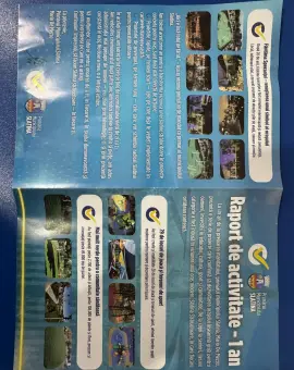 Foto „Realizările” lui De Mezzo, promovate prin 37.000 de pliante plătite din bani publici şi tipărite de o firmă cu un singur angajat