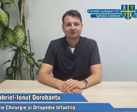 Foto Spitalul Județean de Urgenţă Slatina atrage pacienți din întreaga Oltenie prin secția de ortopedie pediatrică condusă de Dr. Dorobanțu
