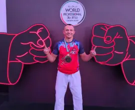 Foto Un oltean, medaliat la o competiţie internaţională de Brazilian Jiu-Jitsu