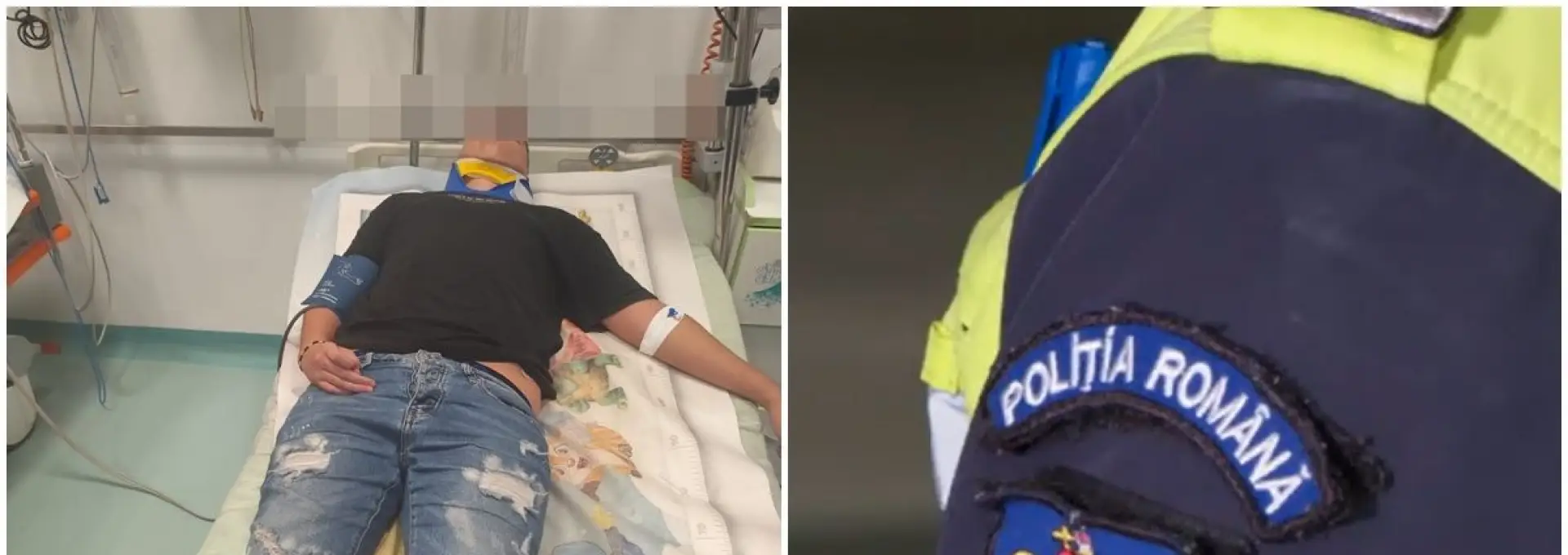 Foto Acuzații șocante la Potcoava. Un elev ar fi fost lovit cu pumnul de un polițist, chiar în timpul orei