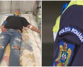 Foto Acuzații șocante la Potcoava. Un elev ar fi fost lovit cu pumnul de un polițist, chiar în timpul orei