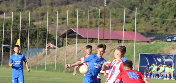 Foto Oltul Curtişoara, meci în deplasare cu SCM Dunărea Giurgiu