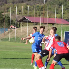 Foto Oltul Curtişoara, meci în deplasare cu SCM Dunărea Giurgiu