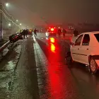 Foto Accident cu două autoturisme implicate, la Curtişoara. Patru persoane rănite