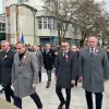 Foto Florin Barbu și Marius Iancu, mesaje de unitate la Slatina: Ce le-au transmis românilor de Ziua Națională