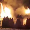 Foto Locuinţă distrusă de incendiu, la Găneasa (VIDEO)
