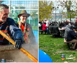 Foto Cât i-a costat pe slătineni oala cu fasole şi ciolan, de 1 Decembrie. Achiziţia a fost făcută offline