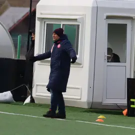 Foto Academica Balş, victorie cu 5-1 în meciul cu CSO Filiaşi. Căpitanul echipei bălşene a reuşit un hattrick