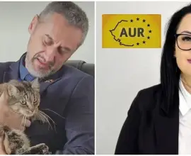 Foto Momentul controversat cu primarul PNL la ședința AUR Slatina. Mădălina Văle: „Nu a știut că sunt alegeri, a intrat să salute”