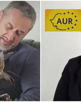 Foto Momentul controversat cu primarul PNL la ședința AUR Slatina. Mădălina Văle: „Nu a știut că sunt alegeri, a intrat să salute”