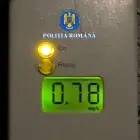 Foto VIDEO. Tânăr, din Tia Mare, reţinut după ce a fost depistat băut şi fără permis în trafic