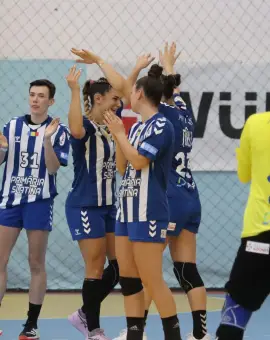 Foto CSM Slatina, amicale cu SCM Râmnicu Vâlcea şi CSM Târgu Jiu în Sala LPS