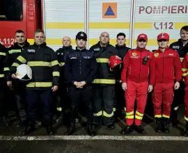 Foto Intervenţie de urgenţă în Strejeşti, după ce o femeie a căzut într-o fântână