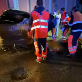 Foto Accident mortal, la Corabia. Un tânăr de 18 ani şi-a pierdut viaţa, iar alte patru victime rănite grav