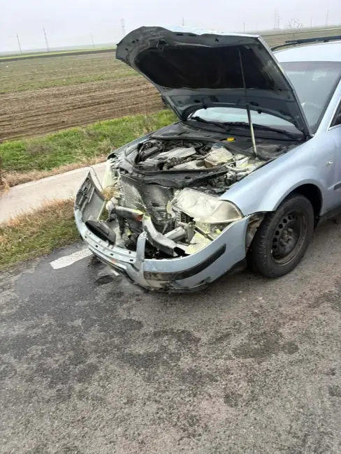 Foto Două persoane rănite, într-un accident petrecut pe DJ 546