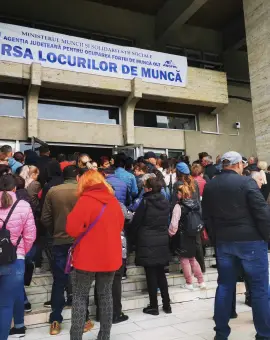 Foto 66,08 % -  rata şomajului înregistrat în evidenţele AJOFM Olt