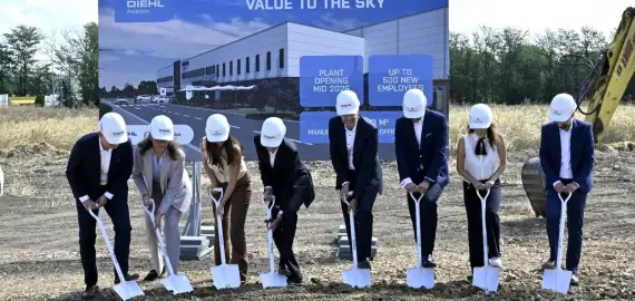 Foto Investiție uriașă lângă Craiova: O companie germană deschide o fabrică de componente pentru avioane și face sute de angajări