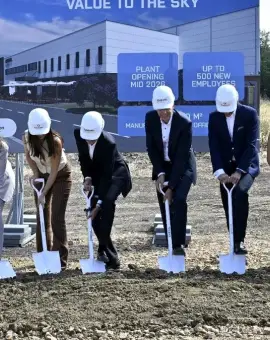 Foto Investiție uriașă lângă Craiova: O companie germană deschide o fabrică de componente pentru avioane și face sute de angajări