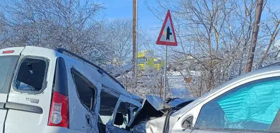 Foto Accident mortal pe DN 56, în Dolj, în a doua zi de Crăciun