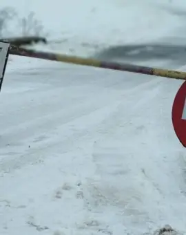 Foto Revelion cu ger, vânt puternic şi ninsori pe arii extinse