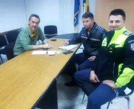 Foto De Mezzo a fost lăsat fără permisul de conducere, după ce fost luat de radar, la volanul maşinii Primăriei, pe Drumul Expres