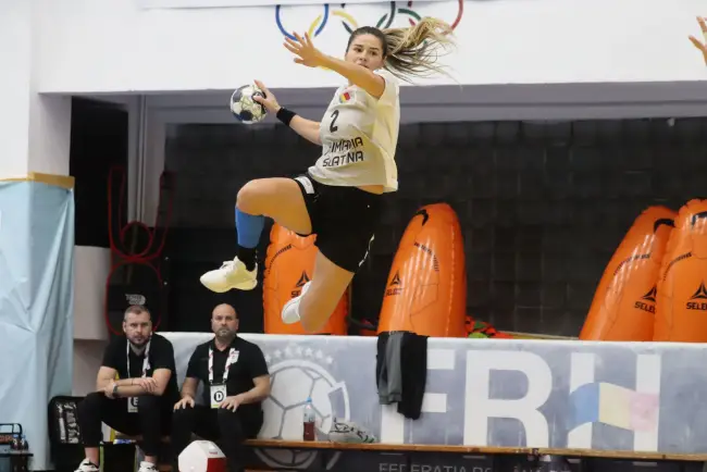 Foto CSM Slatina, egal in extremis obţinut cu Rapid Bucureşti