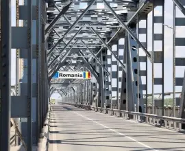 Foto Circulație restricționată pe Podul Prieteniei Giurgiu–Ruse, începând de astăzi