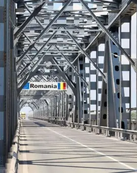 Foto Circulație restricționată pe Podul Prieteniei Giurgiu–Ruse, începând de astăzi