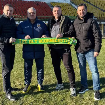 Foto FC Olt Scorniceşti îşi propune promovarea în Liga a III-a. Iordan Eftimie, noul antrenor principal