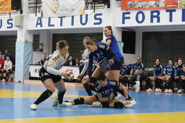 Foto VIDEO. CSM Slatina se impune, scor 32-29, cu Dunărea Brăila