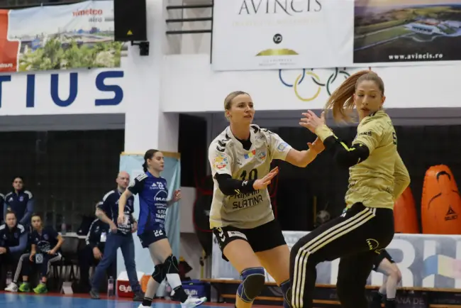 Foto VIDEO. CSM Slatina se impune, scor 32-29, cu Dunărea Brăila