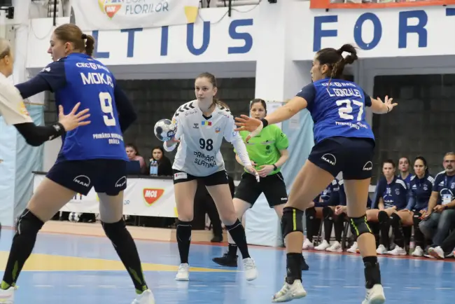 Foto VIDEO. CSM Slatina se impune, scor 32-29, cu Dunărea Brăila