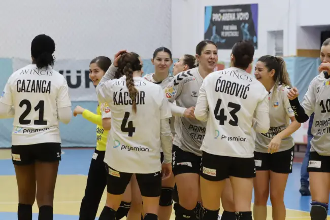 Foto VIDEO. CSM Slatina se impune, scor 32-29, cu Dunărea Brăila