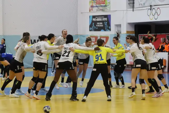 Foto VIDEO. CSM Slatina se impune, scor 32-29, cu Dunărea Brăila