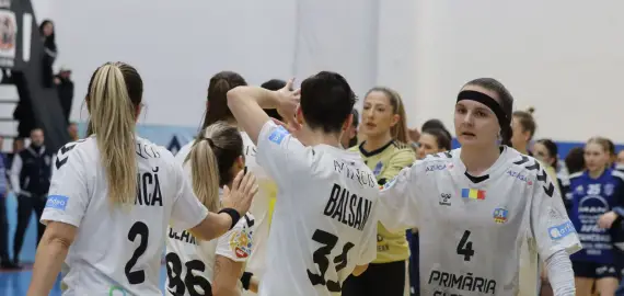 Foto VIDEO. CSM Slatina se impune, scor 32-29, cu Dunărea Brăila
