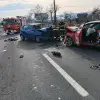 Foto Şofer din Olt, implicat într-un accident pe DN 64, în judeţul Vâlcea